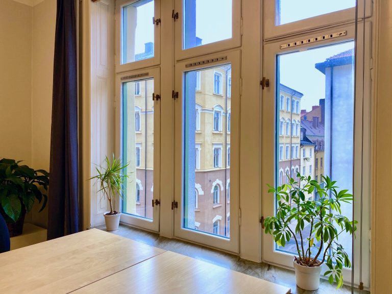 Vacker och inspirerande utsikt